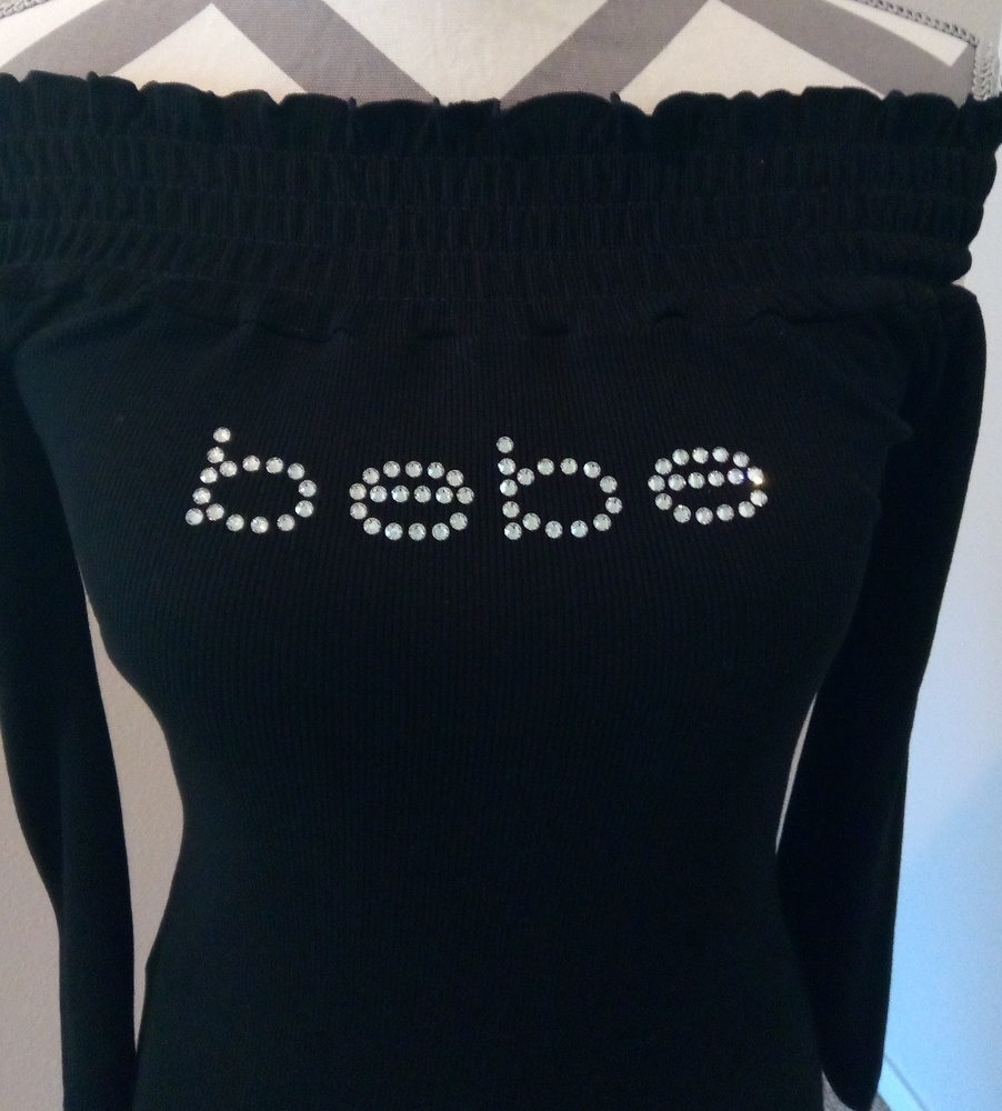 Black BeBe Dress